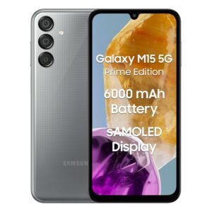 Samsung Galaxy M15 5G Prime Edition (Stone Grey,6GB RAM,128GB Storage)